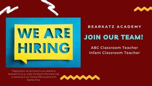 Job Openings at Bearkatz Academy